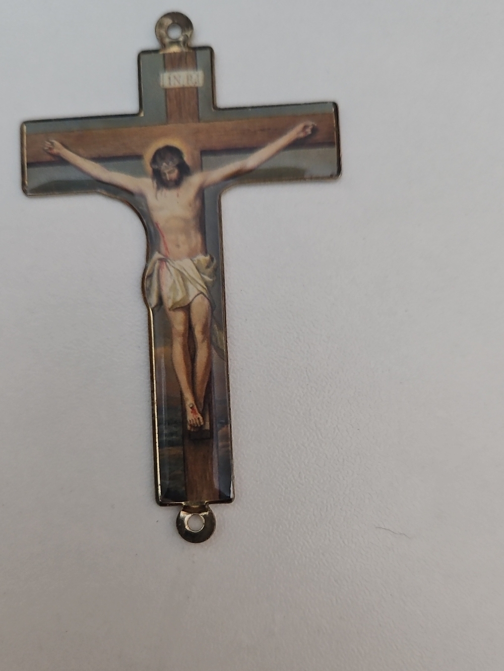 Religious Crucifix Cross with detailed Jesus Illustration